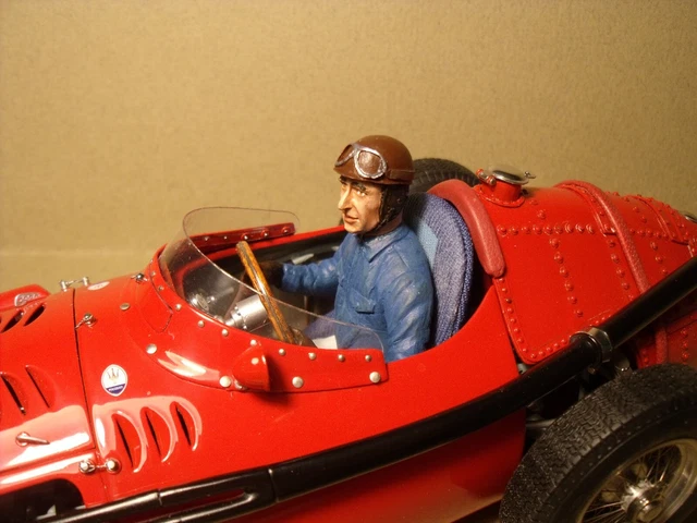 Figurine Résine 1/18 Fille Romy Vroom – Non Peinte Pour Collectionneur – Alfa Romeo