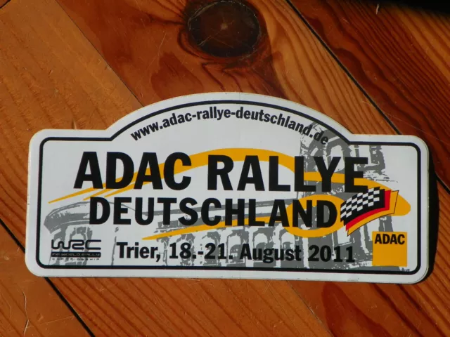 Autocollant/Aufkleber/Sticker/Adesivo Rallye. Adac. Wrc. Fia, 2011
