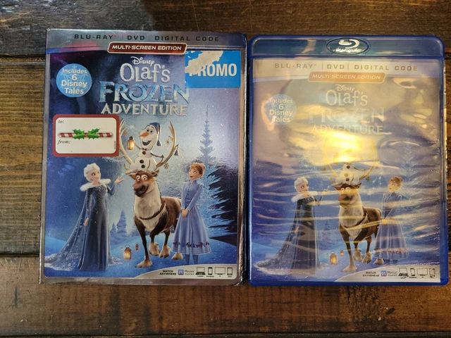OLAF'S FROZEN ADVENTURE Plus 6 Disney Tales (Blu-ray DVD Combo) $5.99 ...