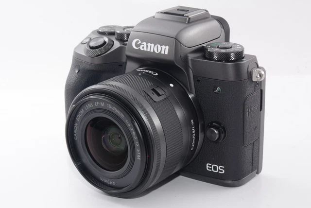 CANON EOS M5 EF-M 15-45mm F3.5-6.3 IS STM 18-150mm 802594