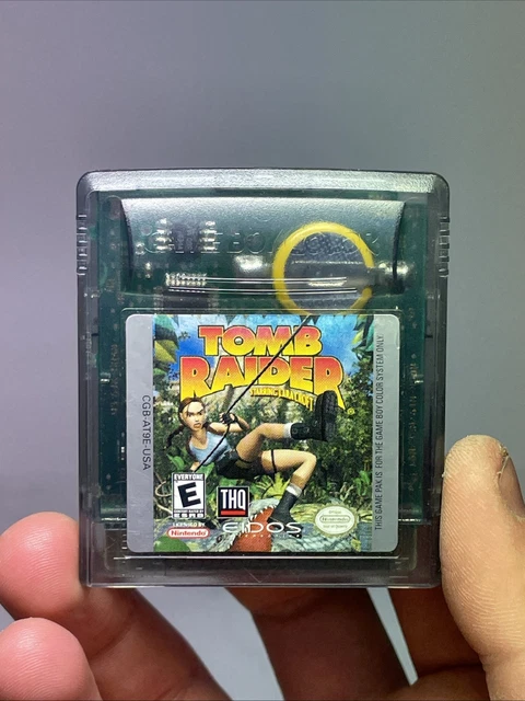 Jeu Game Boy Color Tomb Raider - Version EUR 2000 Par THQ, Retrogaming En Bon état