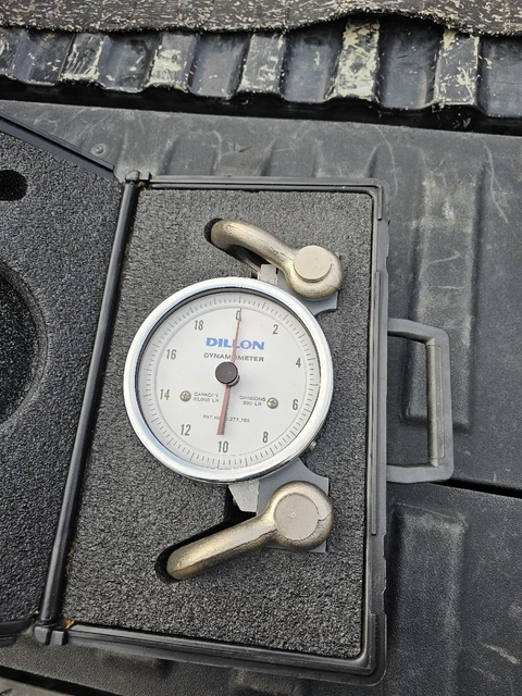 DILLON Dynamometer 20,000 LB Capacity 200 LB Divisions