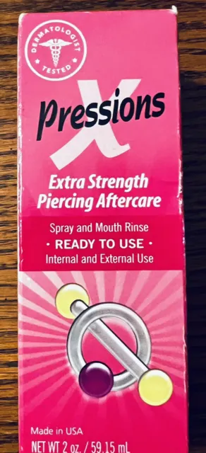 X-Pressions Piercing Aftercare Spray - Extra Strength - from Tattoo Goo (59ml)