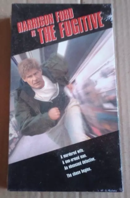 The Fugitive Factory Sealed VHS With Warner Home Video Watermark 1994 Ford Jones
