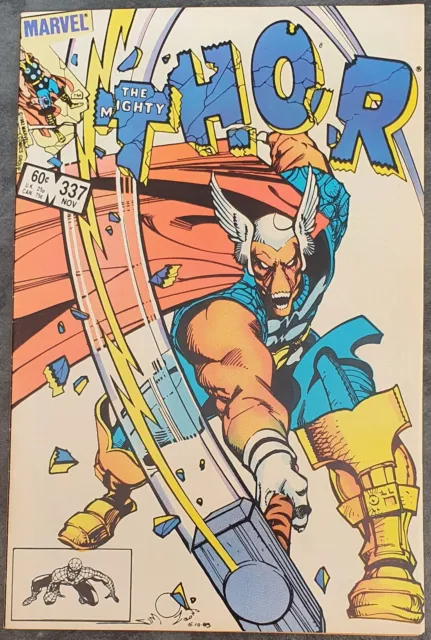 The Mighty Thor #337 (First App Beta Ray Bill) Fn+ To Vf-