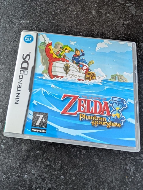 NINTENDO DS THE legend of zelda phantom hourglass game with manual £17. ...