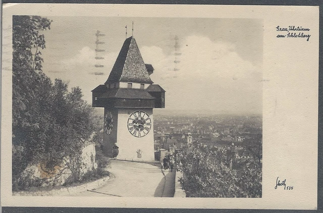 AK - Graz - Uhrturm am Schloßberg (Stmk)