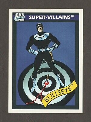 1990 Impel Marvel Universe Trading Card #64 - Bullseye