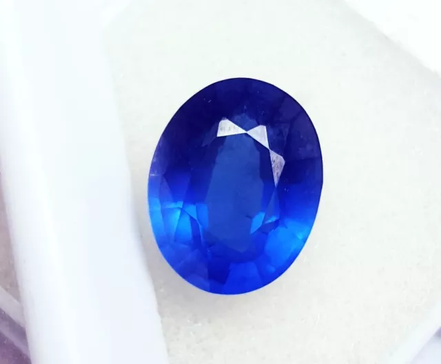 Naturel Topaze Bleu Londres Forme Ovale 7.00 CT Ggl Certifié Desseré Gemme