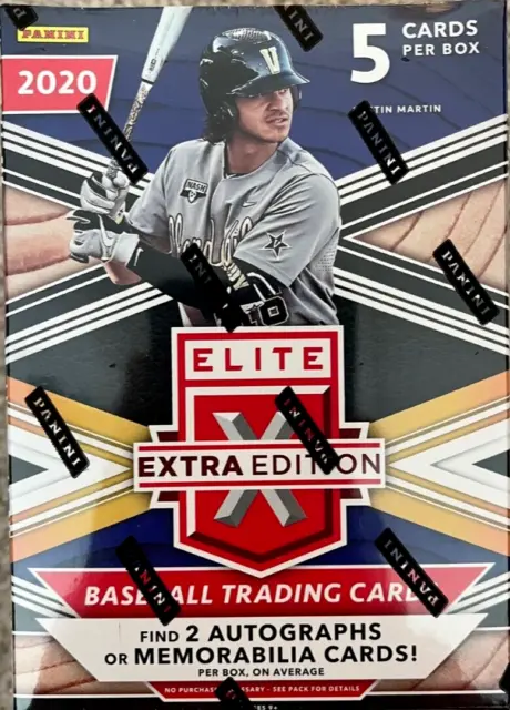 2020 Panini Elite EXTRA EDITION Baseball BLASTER BOX - BRAND NEW - SEALED CARDS