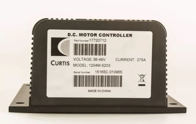 New CURTIS 1204M-5203 Programmable DC Series Controller 275A 36V/48V 1204M-5201
