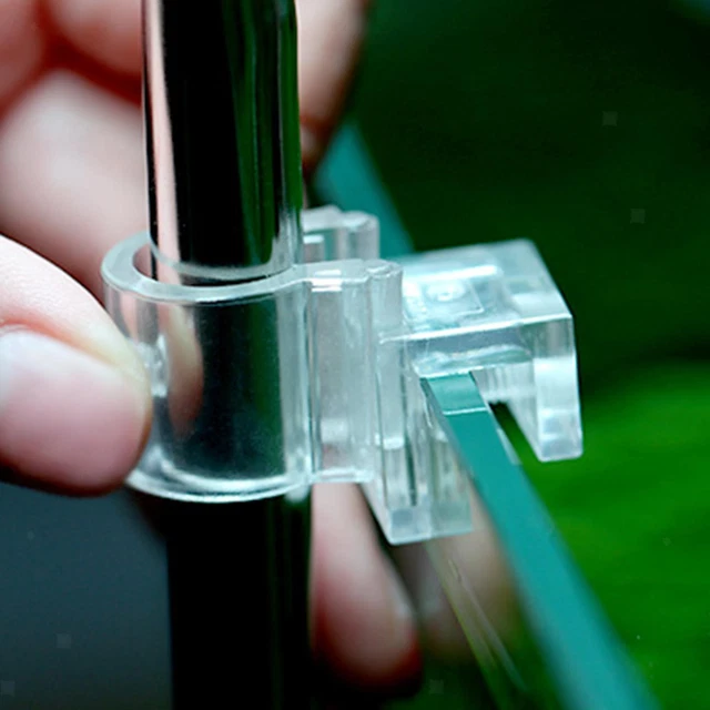 Soporte de manguera accesorios de acuario pinza conector de tubería de agua