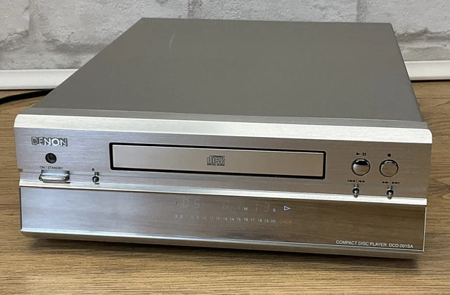 DENON DCD-201SA CD Player Compact Disc Component Hifi Unit Silver Fully ...