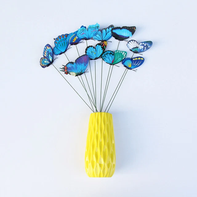 24 pièces pot de fleur piquet vases à fleurs décoratifs décor à la maison pile 7