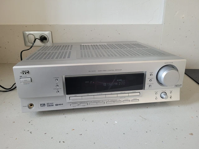 AMPLI TUNER HIFI JVC RX-5032V MultiChannel Audio Video Receiver 5.1 EUR ...
