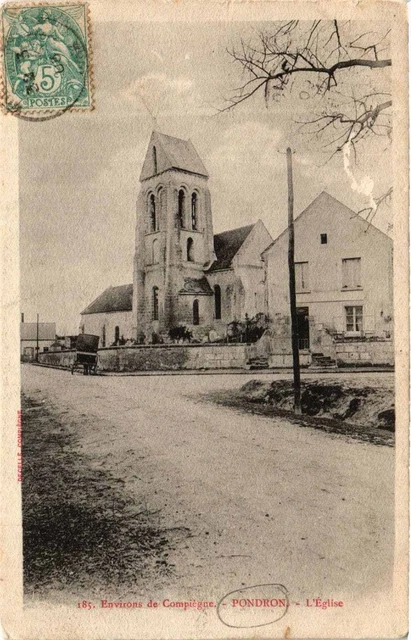 CPA AK PONDRON L'Église (375677)