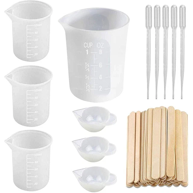 Tasses à Mesurer En Silicone Tasses Graduées De 500 Ml E 250