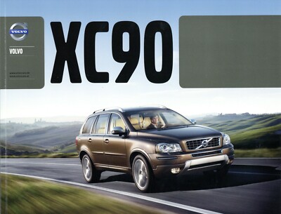 VOLVO xc90 PROSPEKT 2011 2/11 MJ 2012 catalogo brochure catalog broschyr brosjyre 