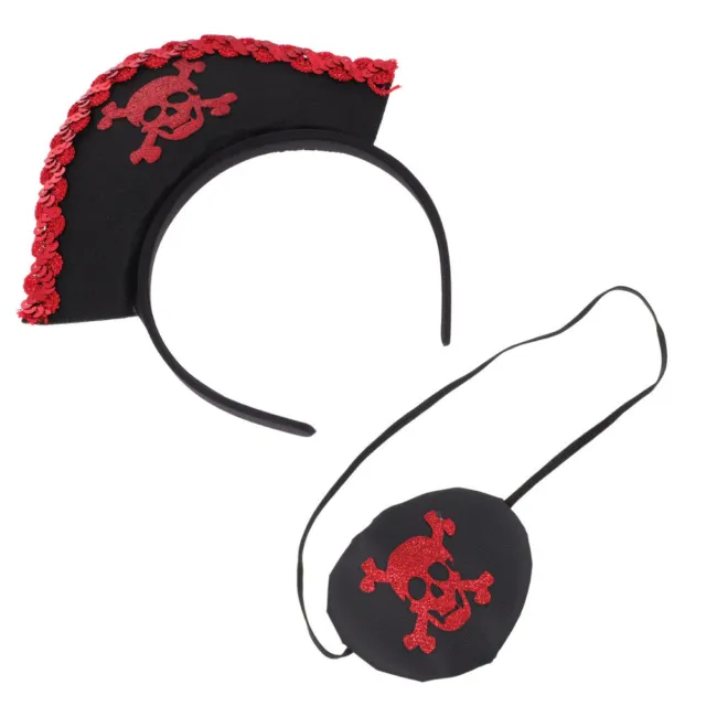 Piratenkostüm Für Kinder Piraten-Stirnband Halloween Kopfbedeckung Cosplay