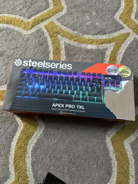 SteelSeries Apex Pro TKL Wired Omnipoint  Switch Compact 64866. 2023.