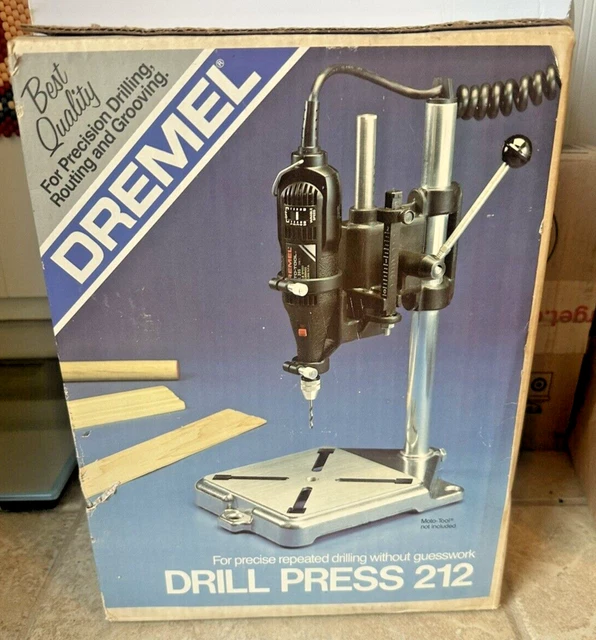 DREMEL DRILL PRESS Model 212 Moto Tool Deluxe Stand Vintage New SEALED