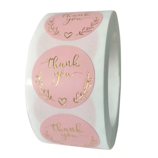 X500 Round Thank You Pretty Things Inside Handmade Wedding Party Stickers Labels 3