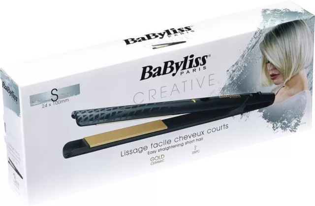 Babyliss Glätteisen Creative ST410E Haarglätter 24x100mm