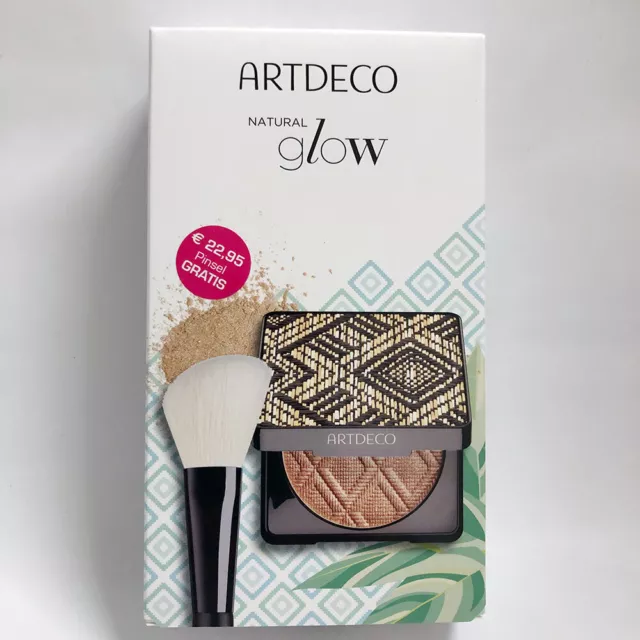 Artdeco Glow Bronzer & Powder Brush  - Set aus Bronzing Powder und Powder Brush