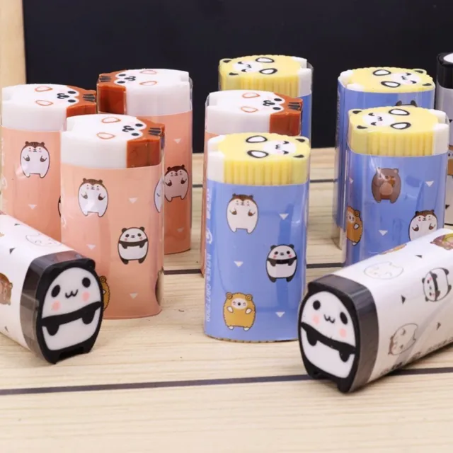 3Pcs Panda Pencil Erasers Cartoon Cute Erasers Animal Erasers  Students