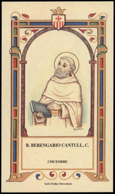 santino-holy card B.LEANDRO  mercedario 