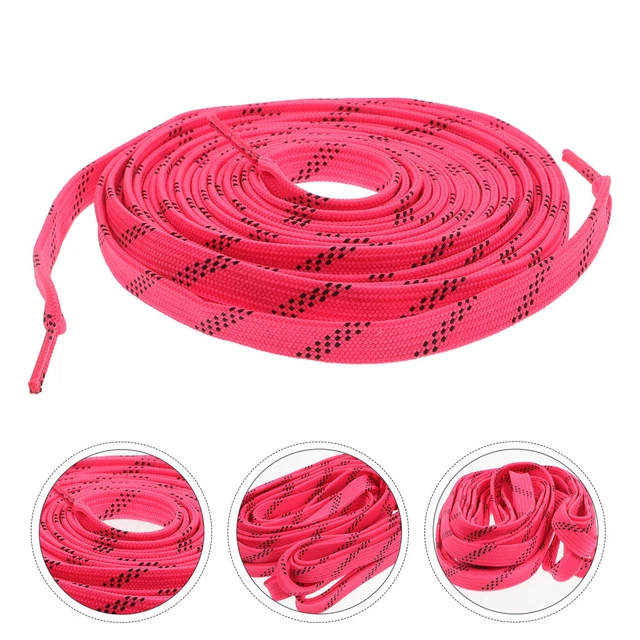 Skate Wax Laces Hockey Skating Shoelaces Flat Roller Skates