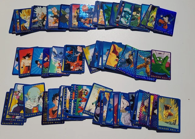 Cartes Dragon Ball Z Serie Part 1 - DBZ Bleu Panini Blue  françaises (à l'unité)
