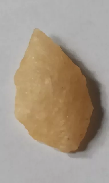 Neolithic Flint Carved Leaf-Shaped Arrowhead Stone Age Britain 3000 B.c.