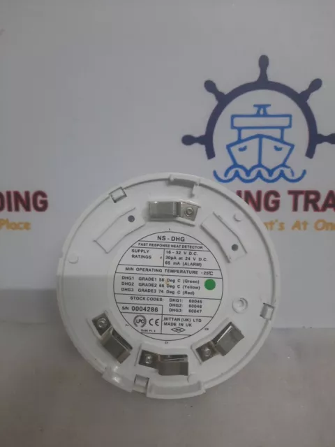 Nittan NS-DHG Fast Response Heat Detectors S/N 0004286 3