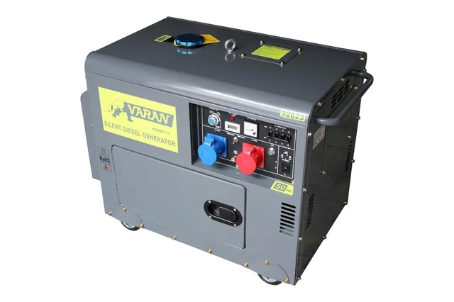 Generateur GÉNÉRATEUR ÉLECTRIQUE CE Générateur Électrique Insonorisé 5Kva 400V ...