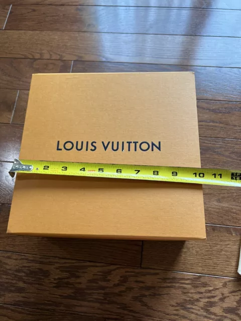 Authentic LOUIS VUITTON LV Gift Box Magnetic Closure 10.5x4x4.5 Empty Box
