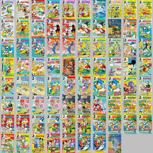 76 alte Micky Maus Hefte Jahrgang 1991 (MM Ko 14)
