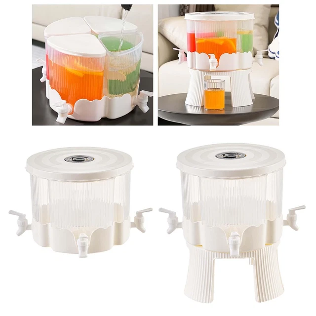 Distributeur De Boissons 2L - Fontaine à Boisson Inversée Avec Robinet, Idéal Fêtes, Bar Maison, Soirées Sport