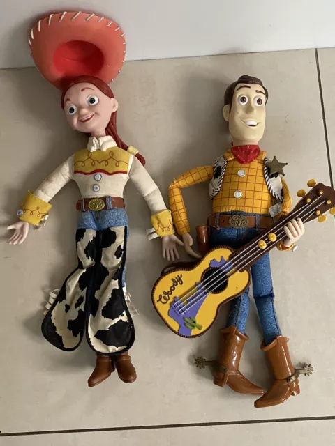Toys Disney Pixar Toy Story Woody And Pull String Jessie