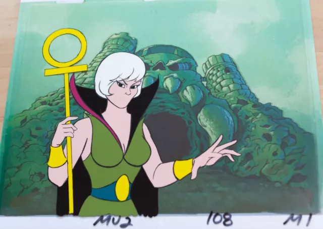 He-Man original vintage Filmation production Cel: Evil Lyn / Majestra