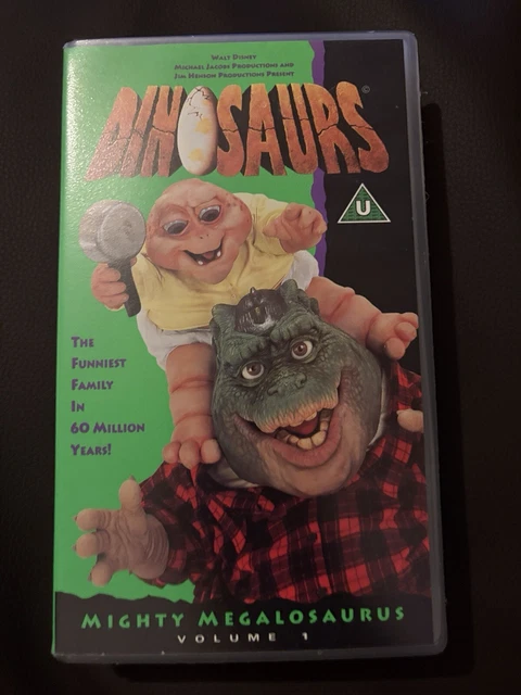 DINOSAURS - VOL. 1 - Mighty Megalosaurus (VHS, 1992) £12.00 - PicClick UK
