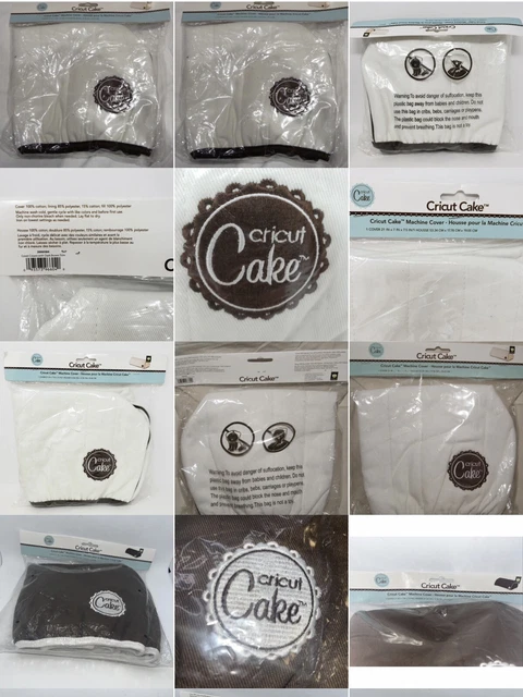 LOTE DE CUBIERTAS Y DELANTALES para máquina de pasteles Cricut blanco, marrón, crema al por mayor hierro - encendido