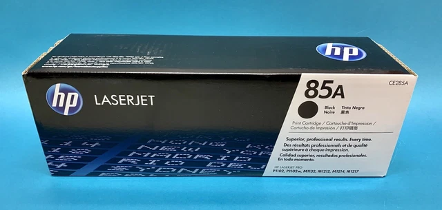 HP 85A (CE285A) Black OEM Genuine Standard Yield Toner Cartridge