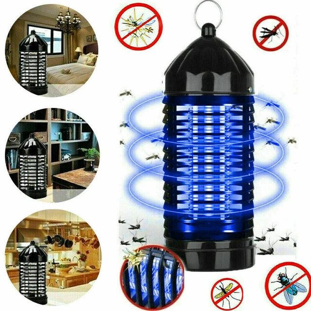 Elektrischer UV LED Insektenvernichter Lampe Fliegen Mücken Falle Steckdose