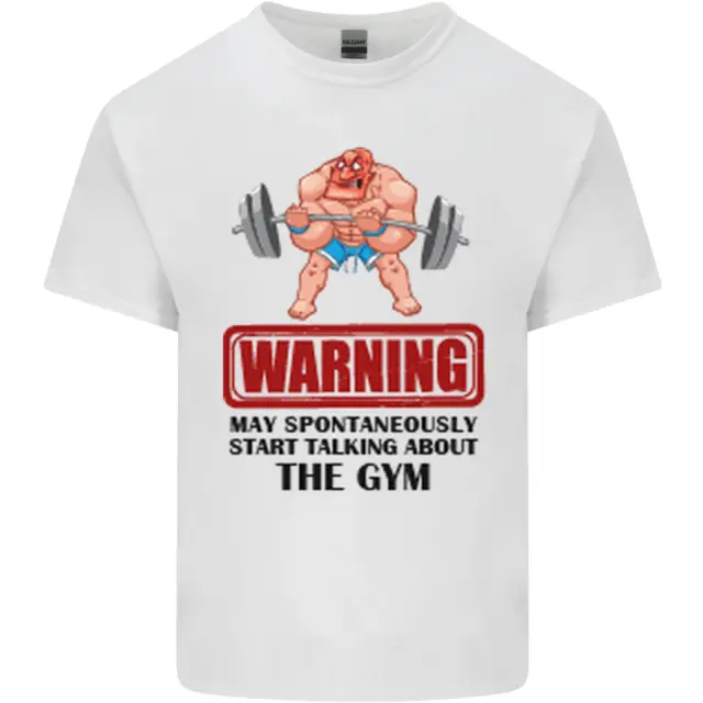 T-shirt da uomo in cotone Gym May Start Talking About