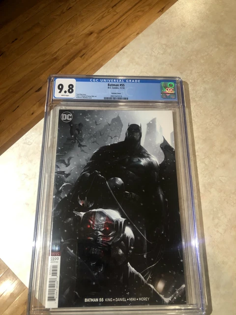 Batman #55 - CGC 9.8 Graded - Mattina Variant Cover - DC Comics 2018