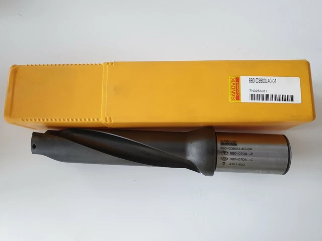 SANDVIK COROMANT 880D3800L40 04 Vollbohrer   Wendeplatten Bohrer