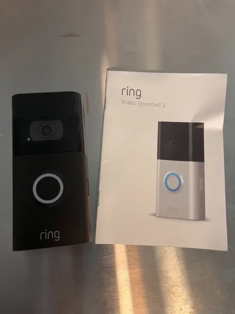 Ring Video Doorbell 3 cámara de seguridad cámara de detección de movimiento + batería extra