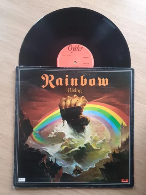 BLACKMORE's RAINBOW - RAINBOW RISING - 1976 UK - GATEFOLD - A2/B3 - Brilliant