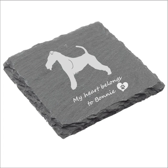 Wire haired fox terrier  coaster set of 4